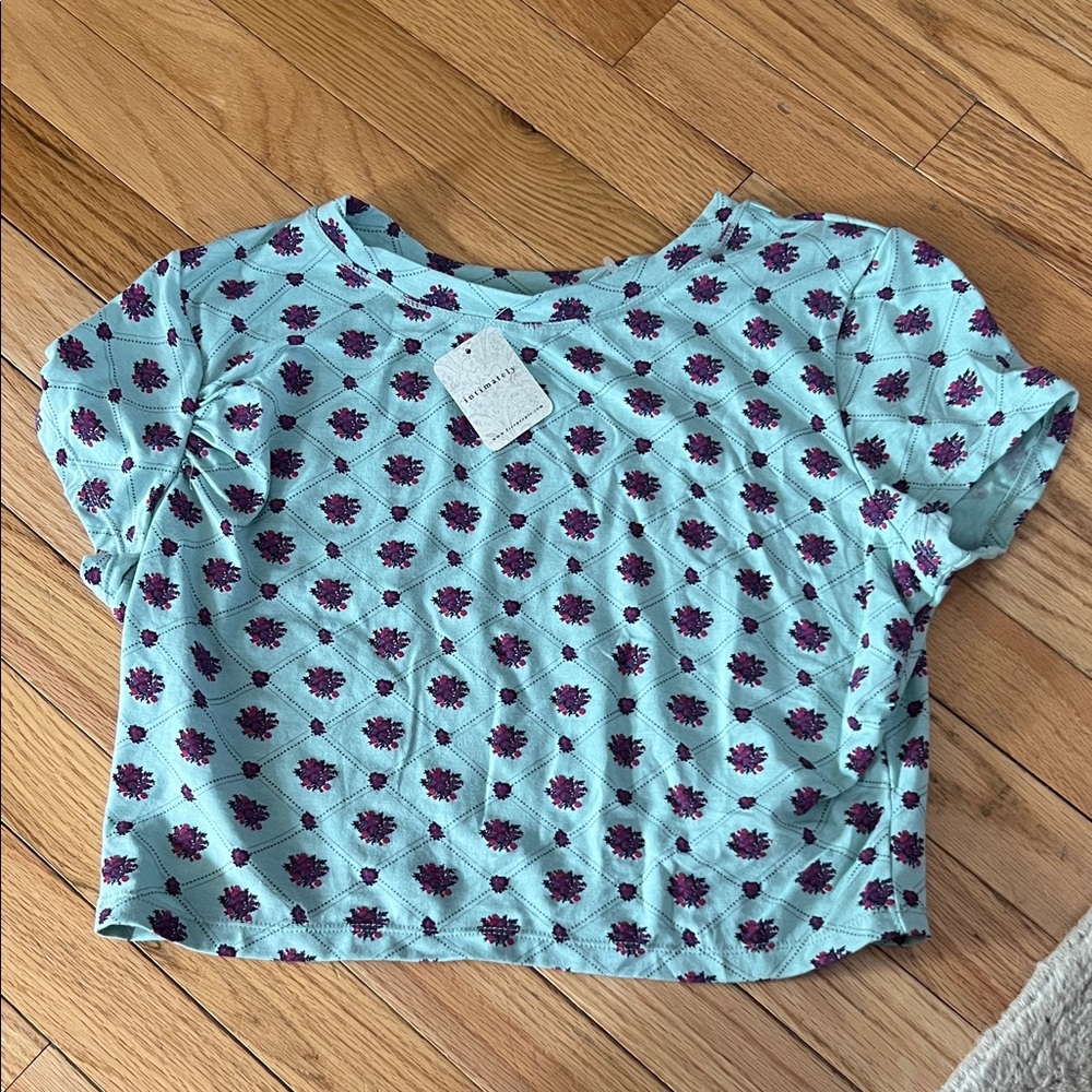 Free people Top in Blue and‎ Purple